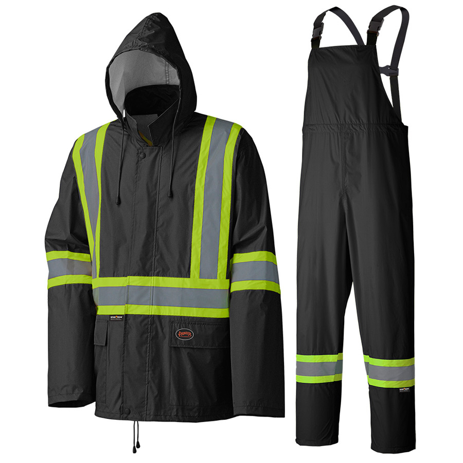 Hi Viz Lightweight Rain Suit | Direct Workwear