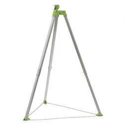 Tripod with Chain and Pulley