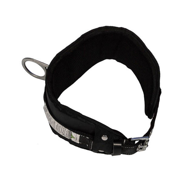 restraint belt with padded lumbar support
