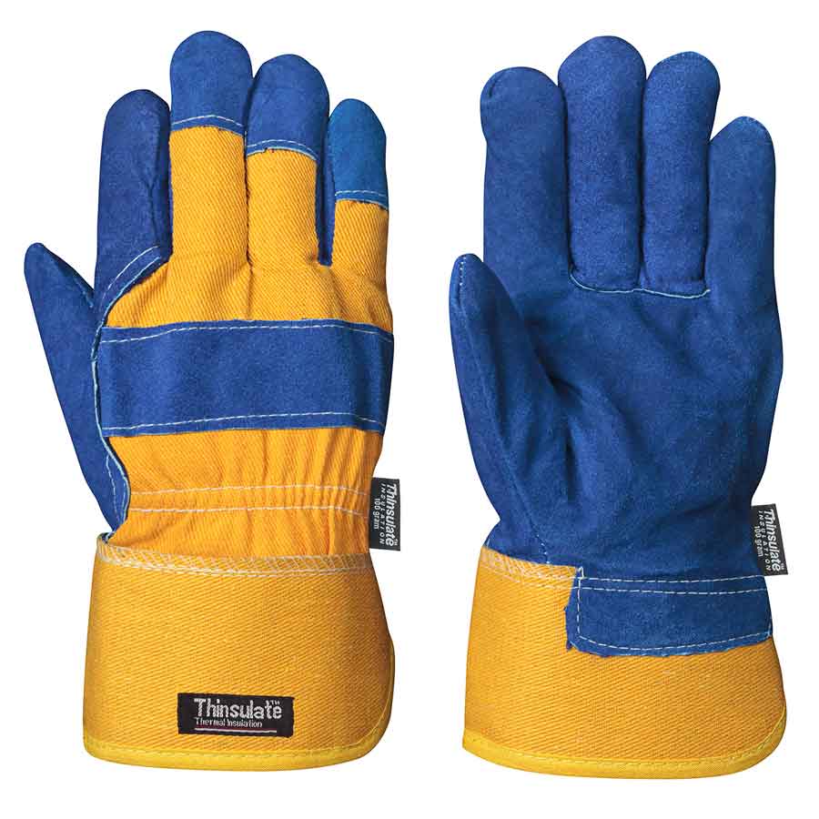 Insulated Fitter's Cowsplit Gloves