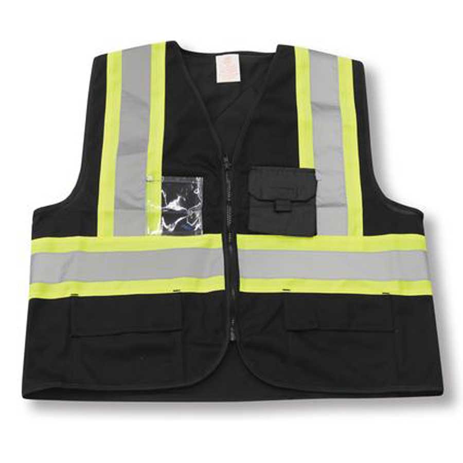 Big K Black Safety Vest