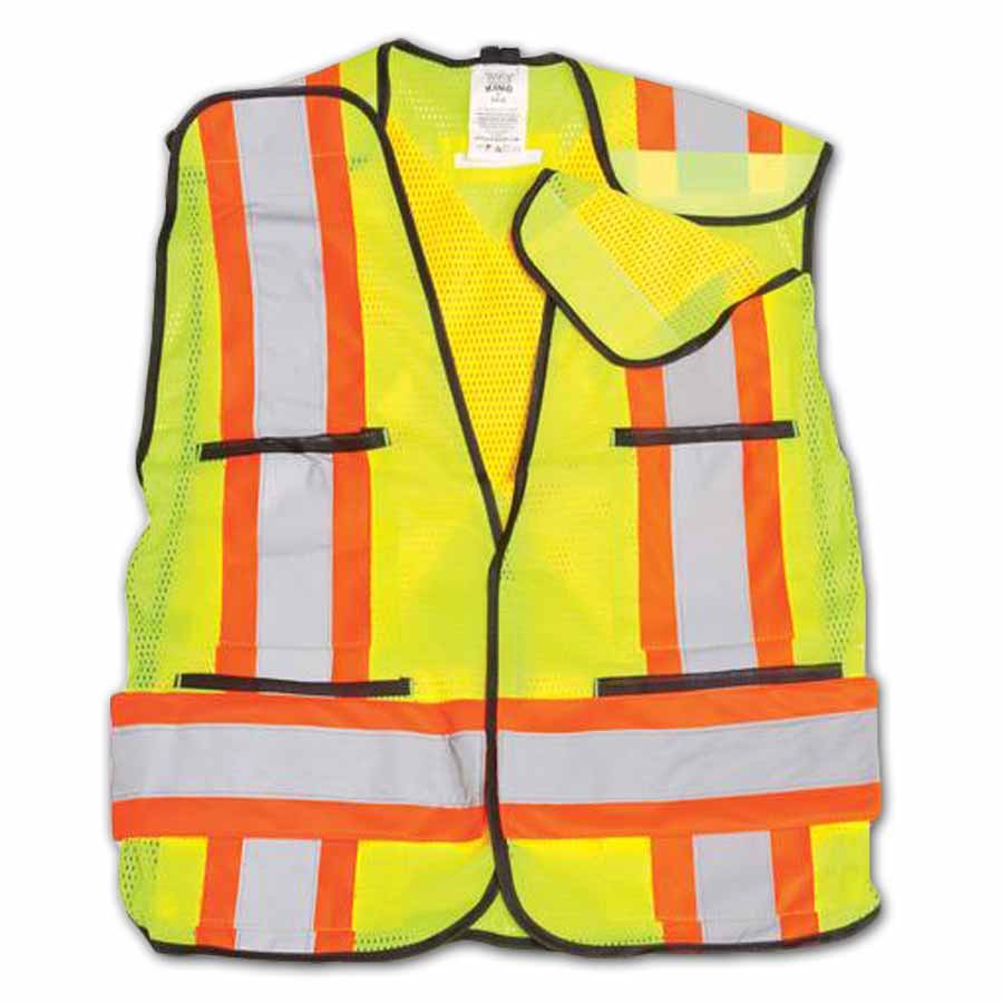 Bk101 Hi-Vis Mesh Safety Vest