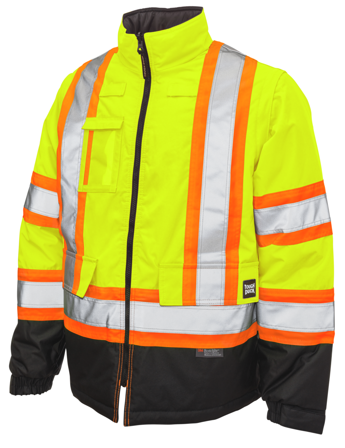 Lined 5-In-1 Hi-Viz Jacket | Direct Workwear