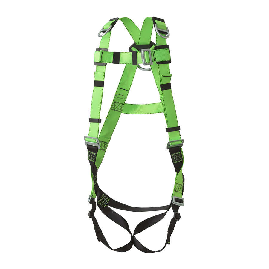 Class APL PeakWorks V8255641-4 D-Ring Contractor Fall Arrest Full Body Safety Harness And Belt Ladder