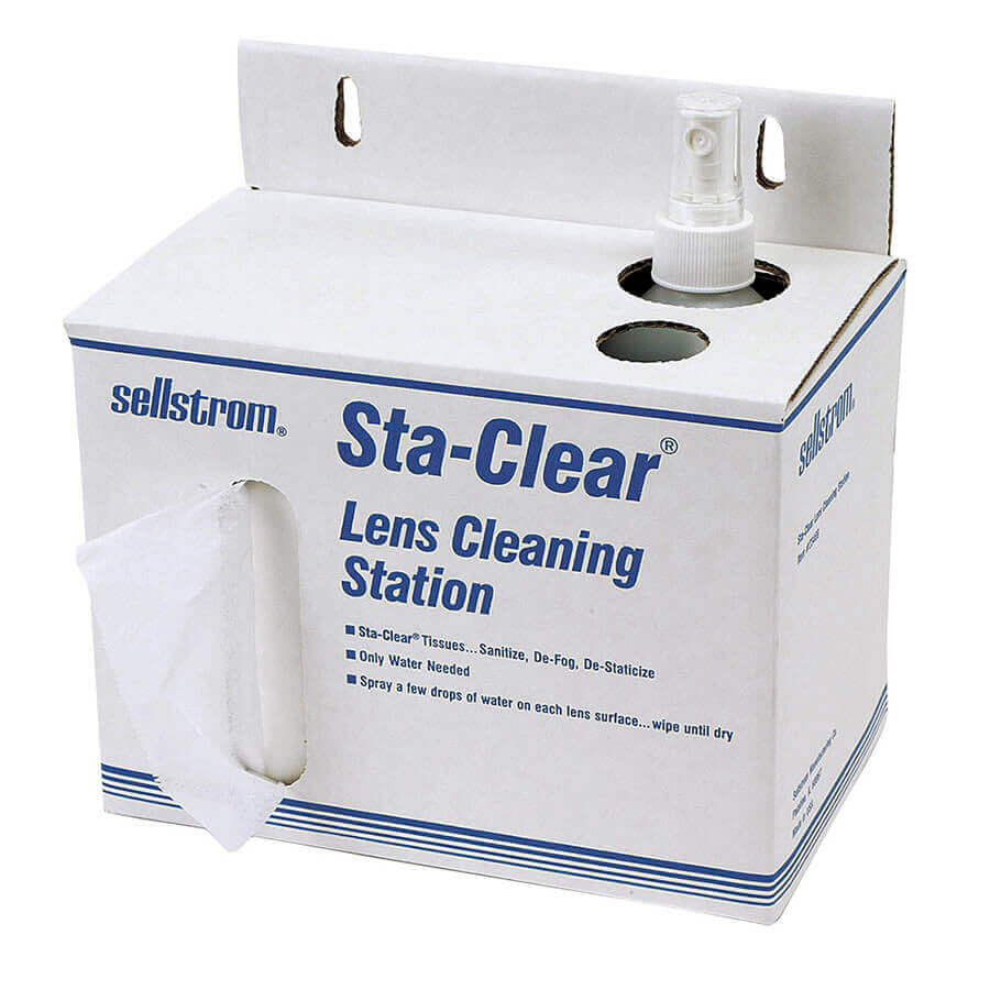 lens cleaning stations