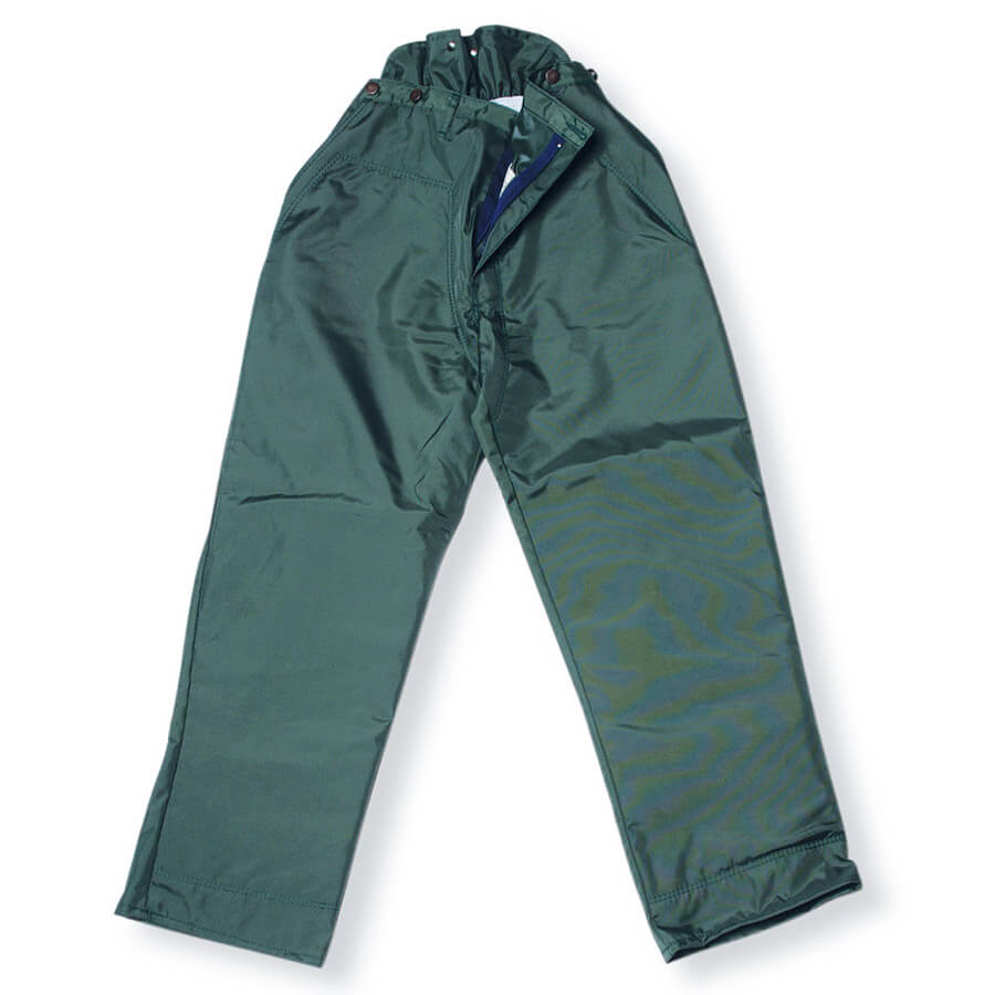 100% nylon green chainsaw fallers pants