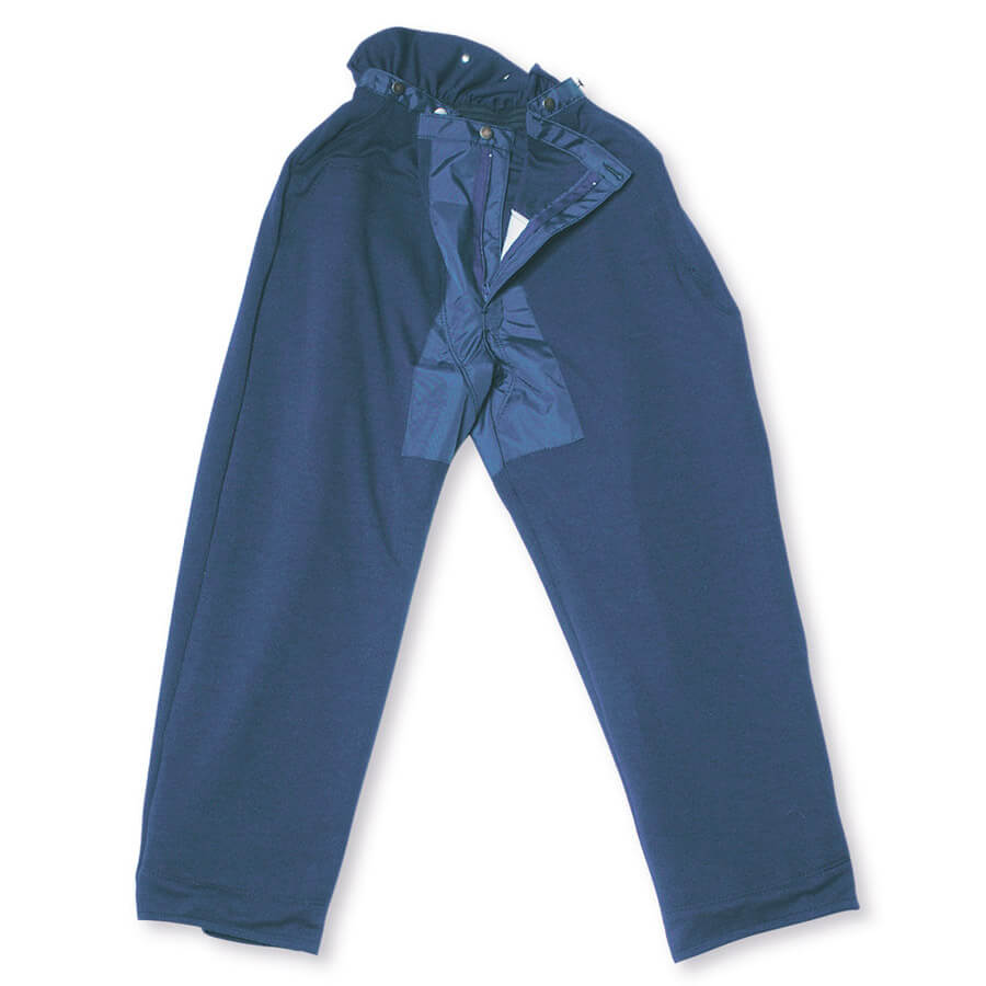 100% polyester chainsaw fallers pants blue