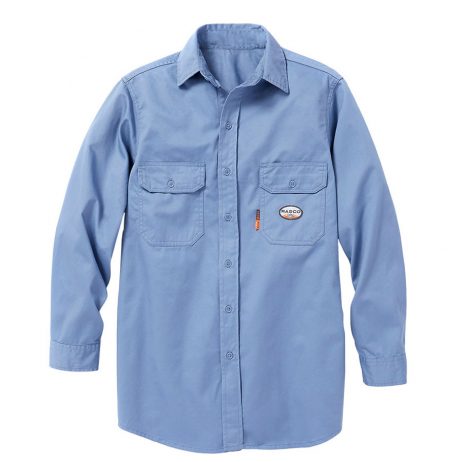 lightweight fr work shirt work blue
