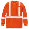 Hi-Viz FR Long Sleeve Shirt with Reflective Trim (Size: L)