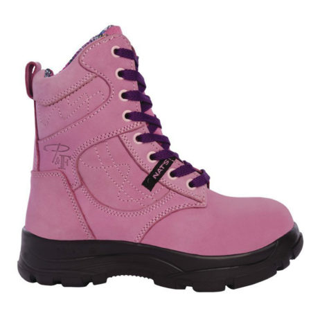 Pink Work Boot