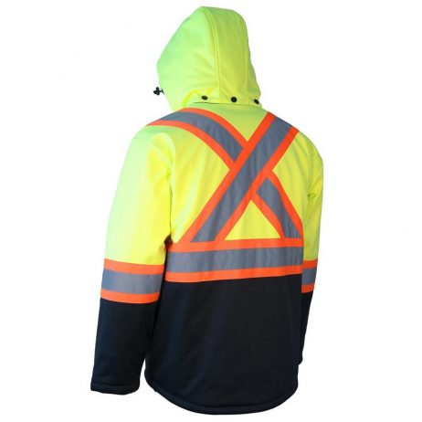 Yellow Safety Winter Jacket