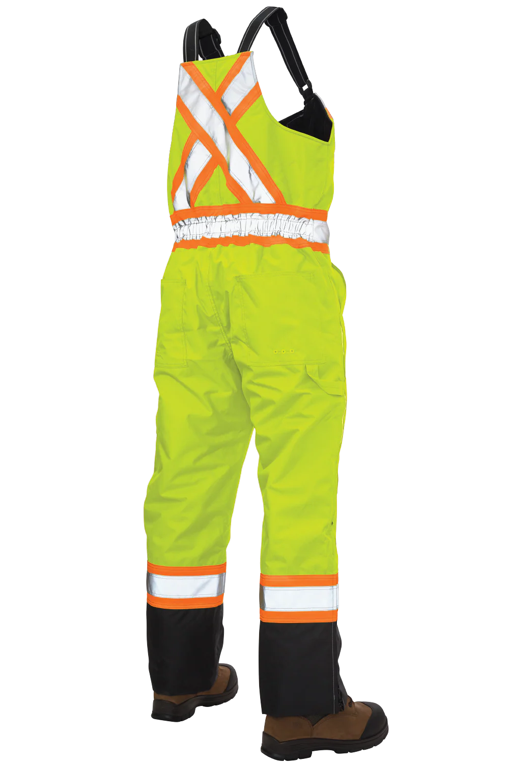 Tough Duck Insulated Hi-Viz Overall - Waterproof - Image 7