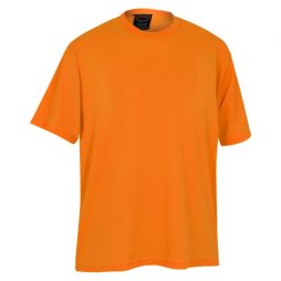 Orange Mesh Work Shirt