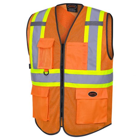 Zipper Safety Vest