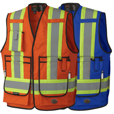 FR-Tech® Flame Resistant 7oz Hi-Viz Surveyor's Vests