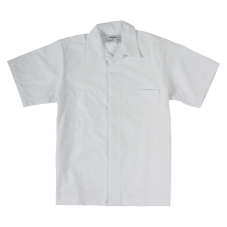 White Short Sleeve Work Shirt