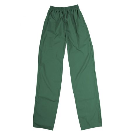 Green Elastic Pants