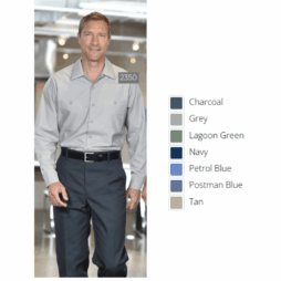 4.5oz. Ultralight Poly/Cotton Work Shirts