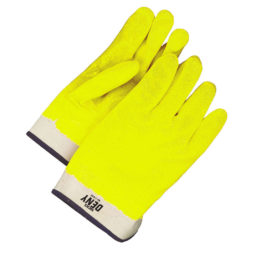 hi viz yellow glove
