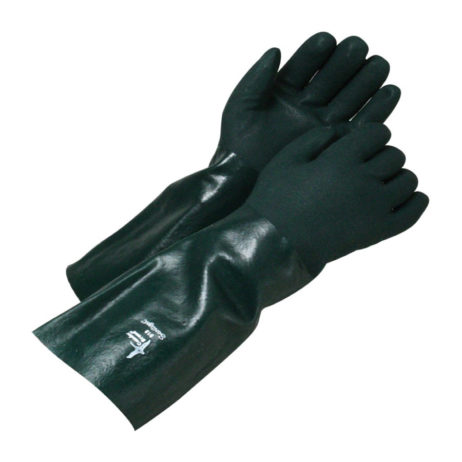 pvc gauntlet gloves