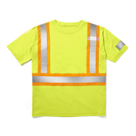 yellow safety tshirt