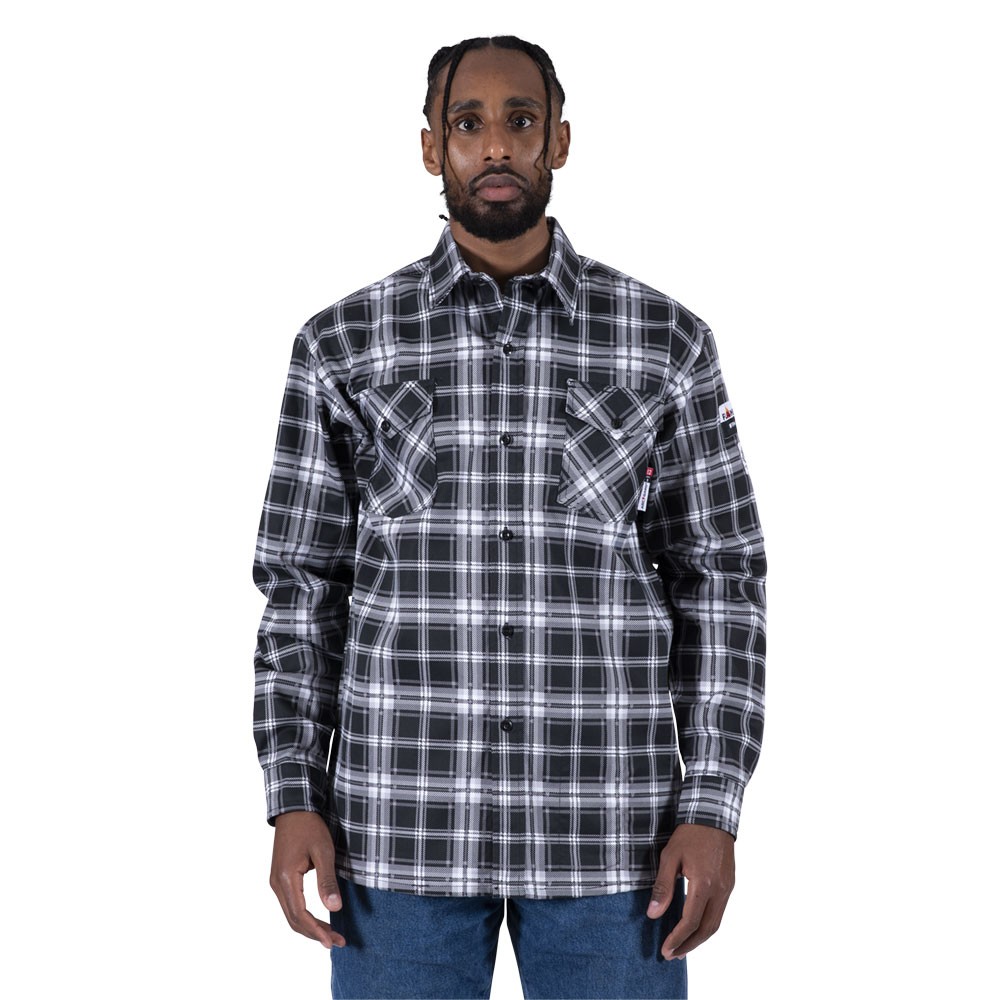 Plaid Shirt for Construction Workers: Flame Resistant Workwear