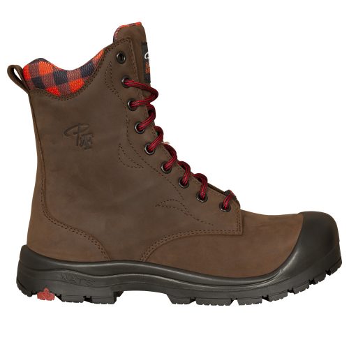 Women’s 8″ Steel Toe Work Boots with Zipper | Direct Workwear