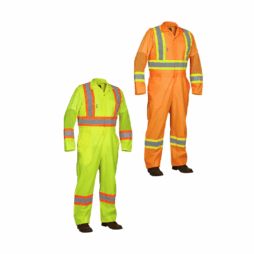 Hi-Viz Unlined Traffic Coverall