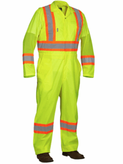 Forcefield® Hi-Viz Unlined Traffic Coverall