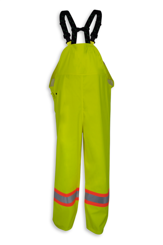 thumbnail image 2 of Forcefield® Hi-Vis Flame-Resistant  FR  Ripstop Heavy Weight Lined Bib Pants Fr835 Mx Bk 2 of 10