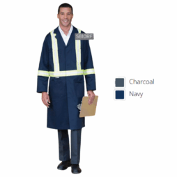 S810RF Premium Hi-Viz Poly/Cotton Shop Coat