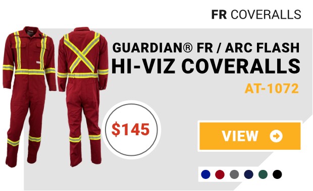 Atlas Guardian® FR / Arc Flash Hi-Viz Coveralls