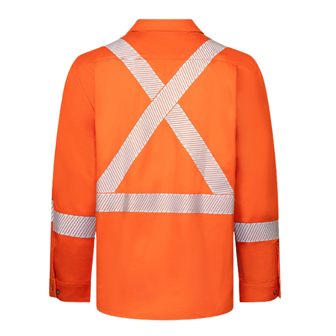 Avenger® 7oz Deluxe Segmented Striped Work Shirt - Image 2