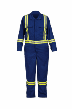 PROMO Rasco® FR Hi-Viz Westex DH® Coverall with X-Back CSA Striping (Sizes 36R, 42T, 54 - 62 R&T)
