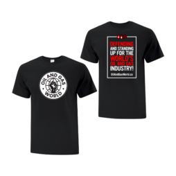 Oil & Gas World Short Sleeved T-Shirt