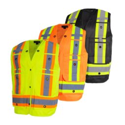Hi-Viz "Siteboss" Heavy-Duty Surveyor's Vest