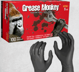 Watson Gloves® Grease Monkey® 5 Mil Nitrile Gloves (Box of 100)