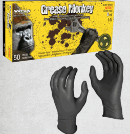 Watson Gloves® Grease Monkey® Heavy Weight 8 Mil Nitrile Gloves (Box of 50)