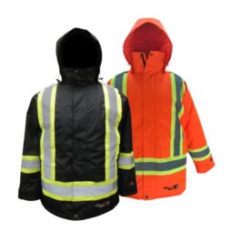 Viking Professional® FR Hi-Viz Freezer Insulated Journeyman 300D Trilobal Rip-Stop Parka