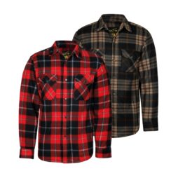 Polar Plaid Fleece Work Shirt