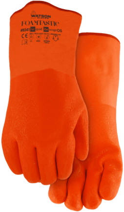 Liquid Courage "Foamtastic" Lined Double-Dipped PVC Glove