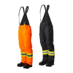 FR Hi-Viz Waterproof Ripstop Medium Weight Insulated Bib Overalls