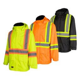 FR Hi-Viz Waterproof Ripstop Lightweight Jacket