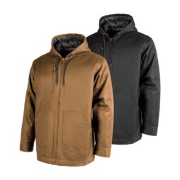 Hooded Canvas Work Jacket