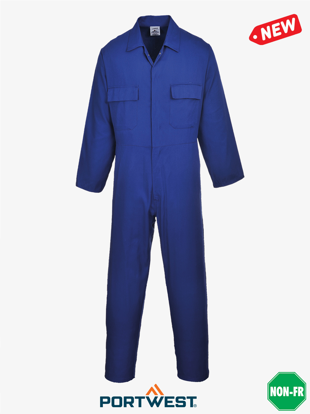 Euro Work Poly/Cotton Coverall - Image 2