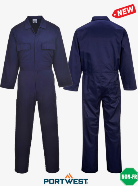 Euro Work Poly/Cotton Coverall