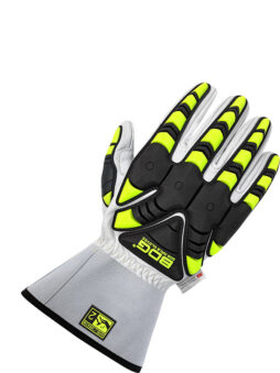 Lined Grain Goatskin Glove w/3" Cuff (Impact)