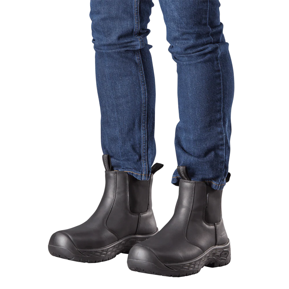 CSA Ice Crew Insulated Waterproof Chelsea Boot (Safety Toe & Plate)