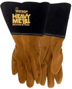 "What The Buck" TIG Split-Grain Deerskin Welding Gloves