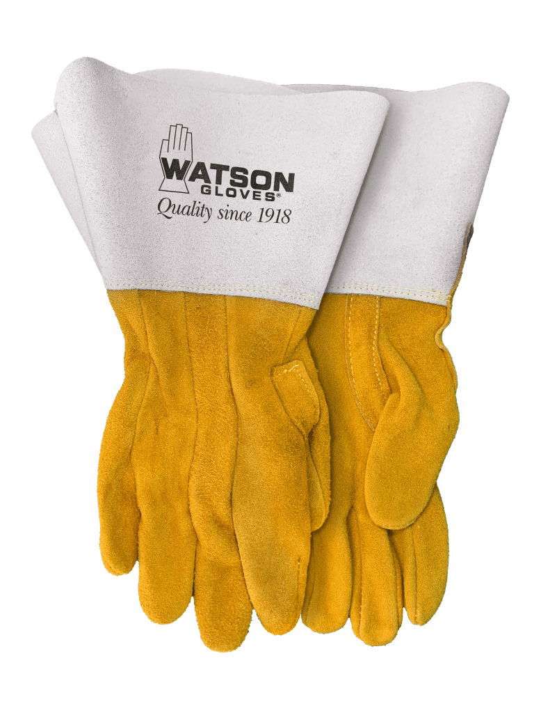 "Buckweld" MIG/TIG Clute Cut Split Elk Hide Welding Gloves